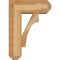 Ekena Millwork Westlake Craftsman Rough Sawn Bracket w/ Offset Brace, Western Red Cedar, 8"W x 20"D x 28"H BKT0806X20X28WTL04RWR - alternate 4